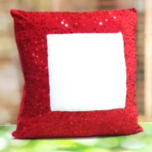 Glitter Square Cushion